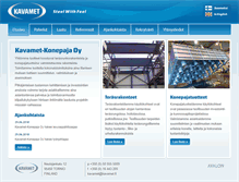 Tablet Screenshot of kavamet.fi